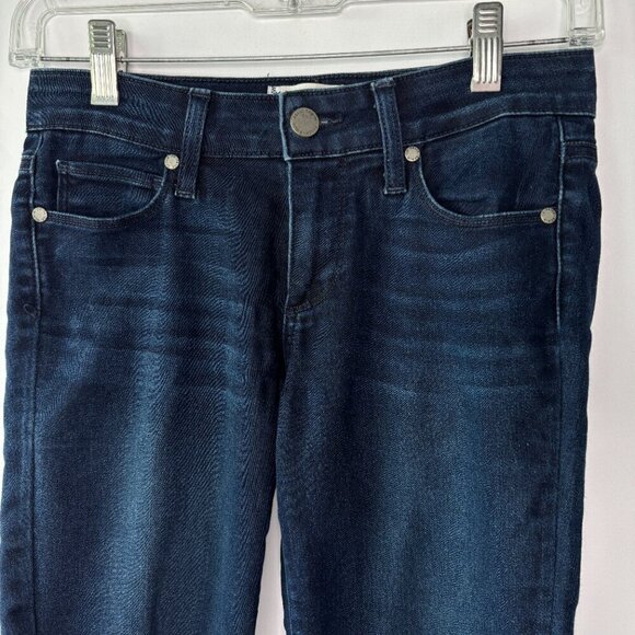 Paige Women's Verdigo Ankle Kaiya Dark Wash Skinny Jeans Size 24 - Picture 2 of 10